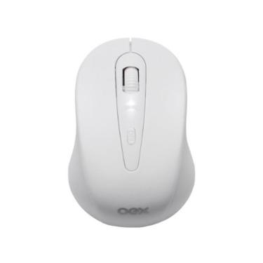 Imagem de Mouse Wireless 1600 Dpi Oex Stock Ms408 Branco-Unissex