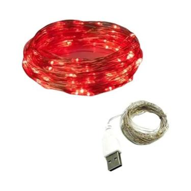 Imagem de Luzes De Fada LED À Prova d'Água Com Fio De Cobre Para Decorações De N