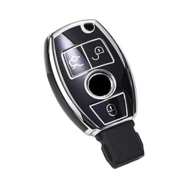 Imagem de Capa Protetora De Chave De Carro Em TPU Macio Para Mercedes Benz, Mode