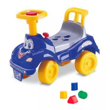 Imagem de Totoka Infantil Bebe Motoca Totokinha Cardoso Andador Azul Educativo C