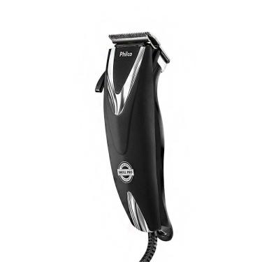 Imagem de Cortador de Cabelos Philco PCR12CR Skull Pro Chrome com 9 Acessórios 18W Preto