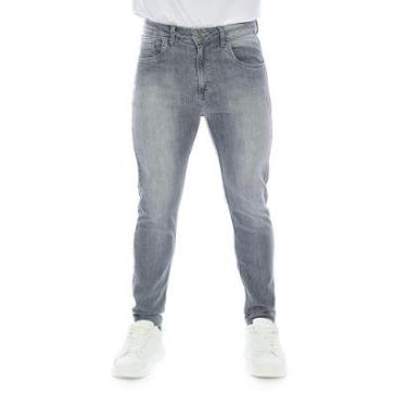 Imagem de Calça Jeans Masculina Estonada Preto Emporio Alex-Masculino