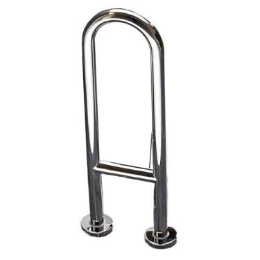 Imagem de Barra de Apoio em U 60cm Banheiro Box Seguranca Idosos Gestantes Cadei