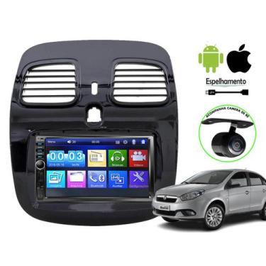 Imagem de Central Multimidia Grand Siena Mp5 Player Bluetooth Usb 2Din 7 Polegad