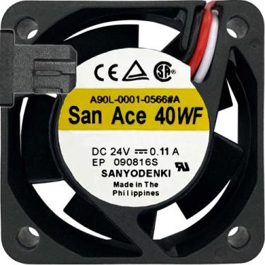 Imagem de Cooler A90L-0001-0566A 24V 0.13A 2.64W 4P 40X40X20 Fanuc - Sanyo Denki