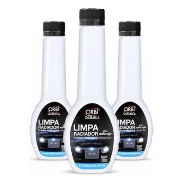 Imagem de Limpa Radiador Orgânico 200ml Aditivo Arrefecimento 3 Unid - Orbi