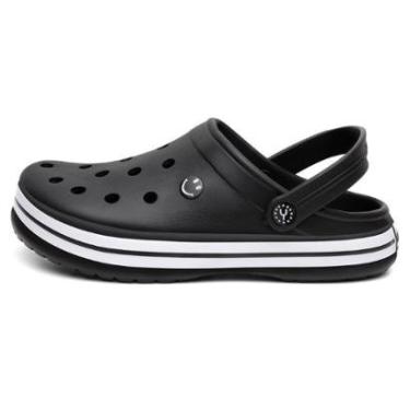 Imagem de Sandalia Babuche Papete Masculina Ultra Leve Confortavel Calce Facil Impermeavel Ortopedico-Masculino