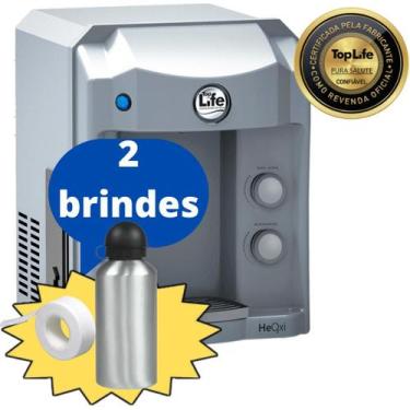 Imagem de Filtro Purificador de Água Alcalina Ionizada com Ozônio Gelada Prata 1