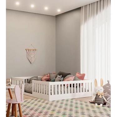 Imagem de Cama Cercadinho Solteiro Puppi Móbile