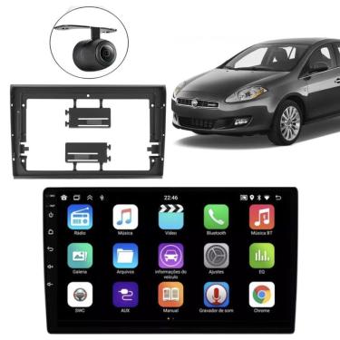 Imagem de Central Multimídia Automotiva 2 Din E-tech Premium 9 Polegadas Android 13 Wi-Fi Bluetooth Câmera de Ré Espelhamento