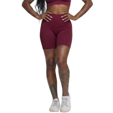 Imagem de Bermudinha Fitness Suplex Vekyo Roupa Para Academia Treino Moda Feminina Musculação-Fem...
