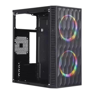 Imagem de Gabinete Gamer Vinik Wave Preto Lateral Acrilico - Ggwacbk