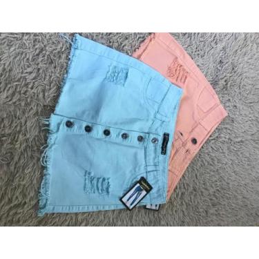 Imagem de Saia jeans - VARDNN, Coral, 40
