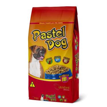 Imagem de Ração Pastel Dog Cães Adultos 15kg Bom E Barato Dog Carne - Nutridani
