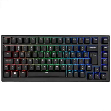Imagem de Teclado Mecânico Akko MG75 ABNT2 Preto Switch Silver V3 Pro