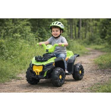 Imagem de Quadriciclo Elétrico Infantil Adventure - Verde - UNITOYS