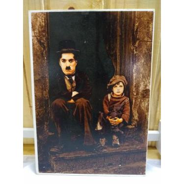 Imagem de Placa decorativa personalizada em mdf tam a4 - IMAGINE ARTES, CHARLES 