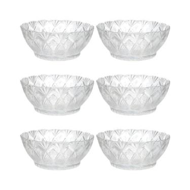 Imagem de Conjunto bowls de sobremesa em vidro 6 peças 150 ml casart