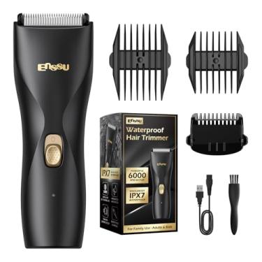 Imagem de Enssu Máquina de Cortar Cabelo IPX7 à Prova d’Água
