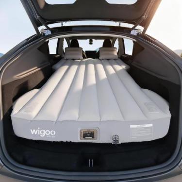 Imagem de Colchão inflável Wigoo 2026 para Tesla Model Y com autoinflação USB-C