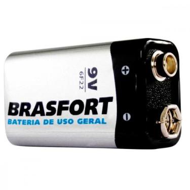 Imagem de Pilha Brasfort Bateria 09V 6312