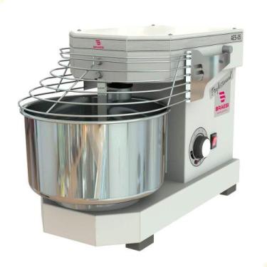 Imagem de Amassadeira Industrial Espiral AES-05 Bivolt 5kg 10 Velocidades Branca