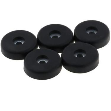 Imagem de Pés De Borracha Para Amplificador De Gabinete 40x10mm, Pacote Com 5, B