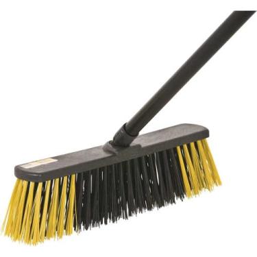 Imagem de Vassoura Tipo Gari Cepa Plástica Vd 370 Vonder 5 Fileiras Cerdas Resis