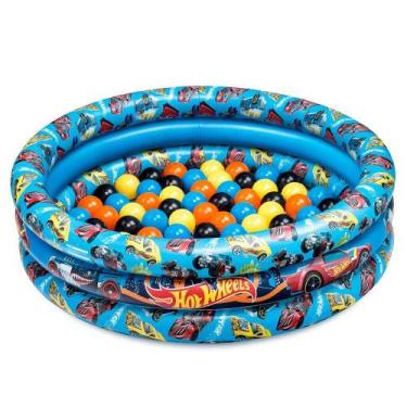 Imagem de Piscina de Bolinhas Hot Wheels 25 bolinhas - Fun Divirta-se