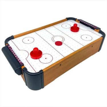 Imagem de Mesa Air Hockey Infantil Portátil com Marcador a Pilha - Toys &Amp