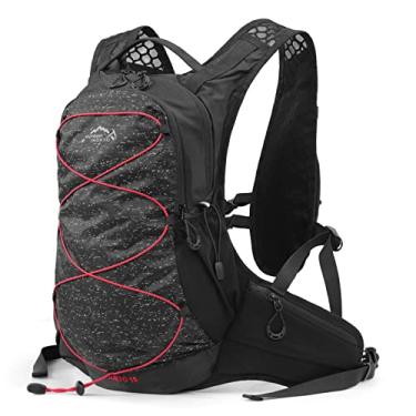 Imagem de Mochila 15L para corrida ao ar livre para bicicleta Mochila espova Colete ultraleve Bolsa de equitação feminina e masculino Mochila espova respirável para corrida para acampamento, caminhada
