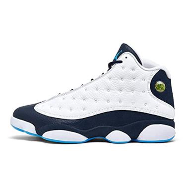 Imagem de Men's Jordan 13 Retro Obsidian White/Dk Powder Blue-Multi (414571 144) - 13