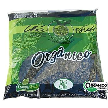 Imagem de Chá Verde Orgânico das Folhas Campo Verde pacote 100 gramas