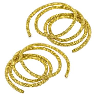 Imagem de Tiras de para vestidos, corrente de , ampla gama de usos, durável, costurada à mão, 2 peças de substituição para acabamento de para acessórios de roupas (6 mm de malha
