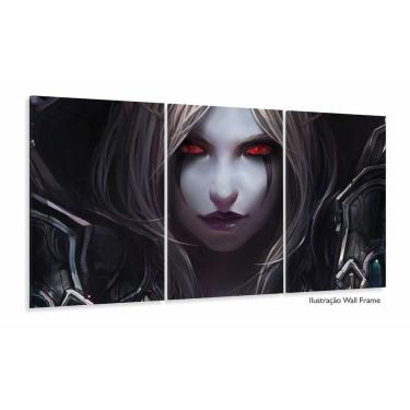 Imagem de Quadro Decorativos Warcraft com 120x60 3 peças