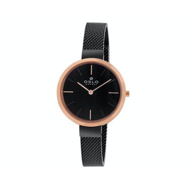 Imagem de Relógio Feminino Preto Slim Oslo Oftsss9T0001