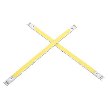 Imagem de luz de tira de LED COB de 2 peças,Luz de tubo de LED, iluminação sob gabinete de 12-14 V, barra de luz de tira de LED para candeeiro de mesa DIY mesa de trabalho de cozinha(white light6500K)