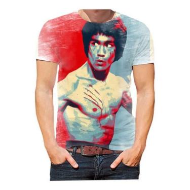 Imagem de Camisa Camiseta Bruce Lee Artes Marciais Filmes Luta Hd 05 - Estilo Kr