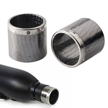 Imagem de FINMOKAL 1 Par De Juntas De Escape Do Silenciador Do Cabeçote Apto Para Sportster Softail 2017 2018 2019