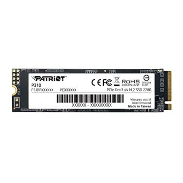 Imagem de SSD interno Patriot P310 1,92 TB - NVMe PCIe M.2 Geração 3 x 4 - Unidade de estado sólido de baixo consumo de energia - P310P192TM28