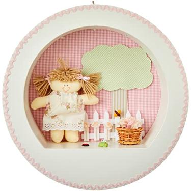 Imagem de Potinho de Mel Nicho 3 Leds Menina Jardim Quarto Bebê Infantil Menina Rosa