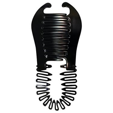 Imagem de Clipe de banana modernizado Mia e-Pony, Preto, 6 Inch long x 2.75 Inch wide x 0.5 Inch high