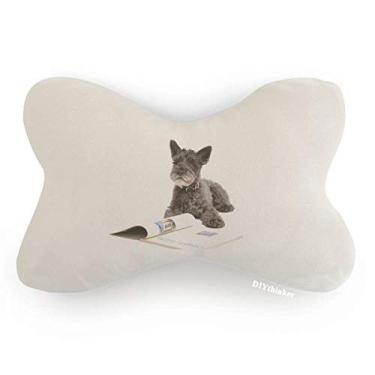 Imagem de DIYthinker Almofada para apoio de cabeça com decoração de pescoço para cães e animais de estimação