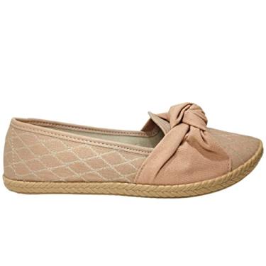 Imagem de MOLECA Sapatilha Alpargatas Casual Feminino com Nó 5287.265 beige 36