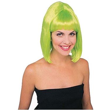 Imagem de Rubie's Peruca de estrela de fantasia, Verde, tamanho nico