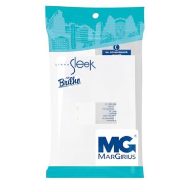 Imagem de Conjunto de Placa+Suporte 4x2-1 POS - Horizontais - Sleek Branco - Margirius