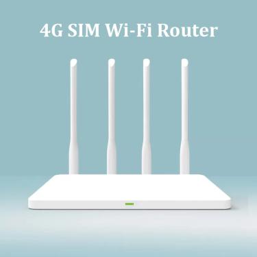 Imagem de ZBT LTE-4G Roteador WiFi  Modem Sem Fio  Trabalhando em Banda de Freqüência  Cartão SIM  RJ45  LAN