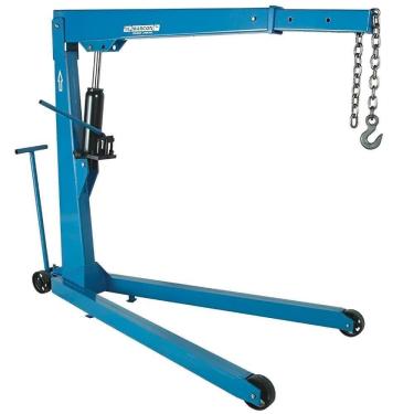 Imagem de Guincho Hidráulico 1T com Prolongador e Rodas de PU MGH-1TPP MARCON