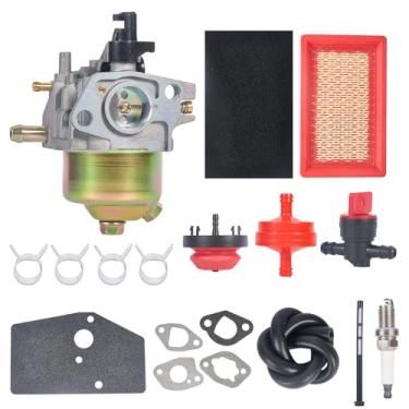 Imagem de Mikatesi Kit de carburador 951-05221 para máquina MTD Yard 651-05221 11A-02SB700 11A-B0S5700 951-10881 751-10881 para cortador de grama Powermate de 21" 5,0 hp com 1T666 5NUB 1T Motor 65RUA 1T65RUB