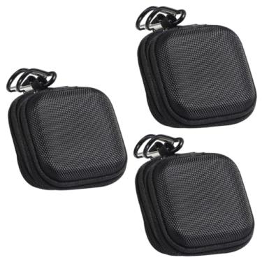 Imagem de Artibetter 6 Peças Estojo para fone de ouvido estojo de cabo bolsa de armazenamento de eletrônicos Acessórios para telemóvel mala Bolsa para guardar chaves maleta portátil kits